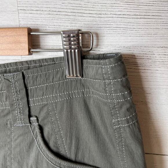 Kuhl Skirt Womens Size 10 Olive Green Khaki Carbon Kontra Outdoor Hiking - Picture 9 of 16